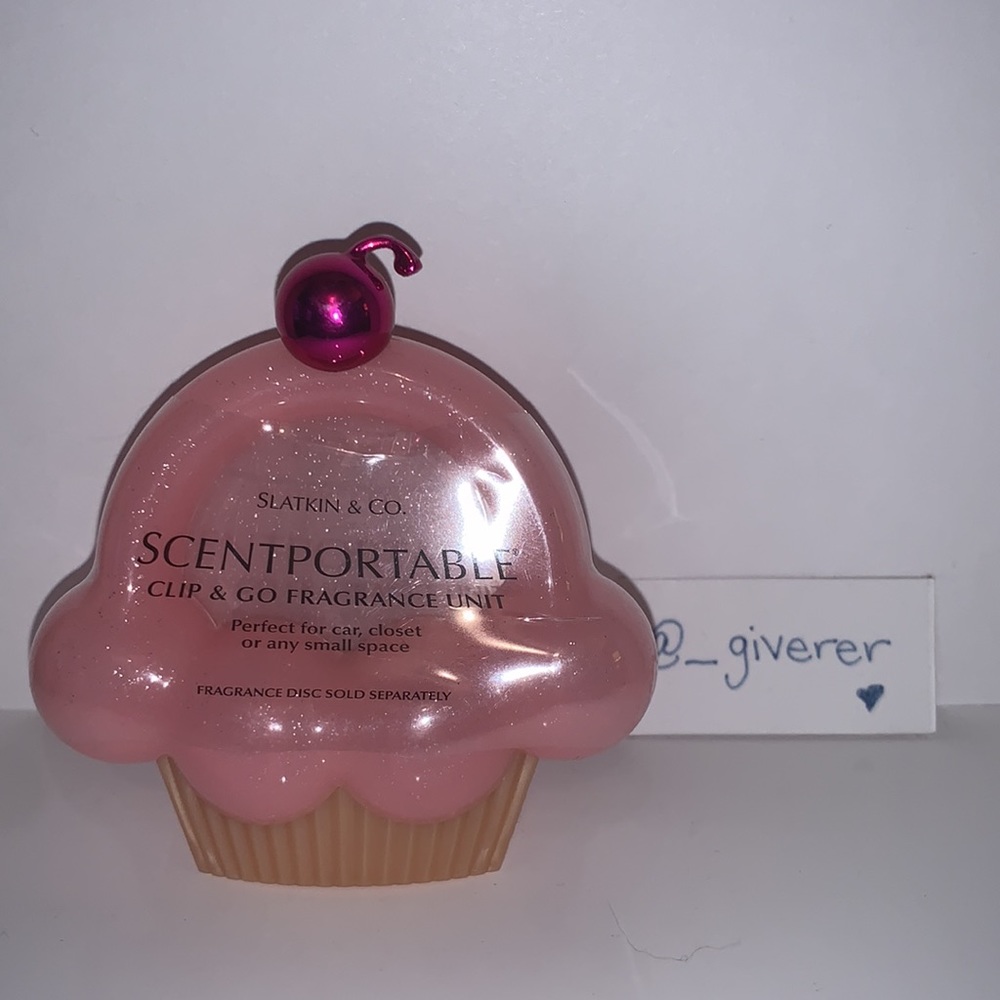 Cupcake Scentportable Bath & Body Works
